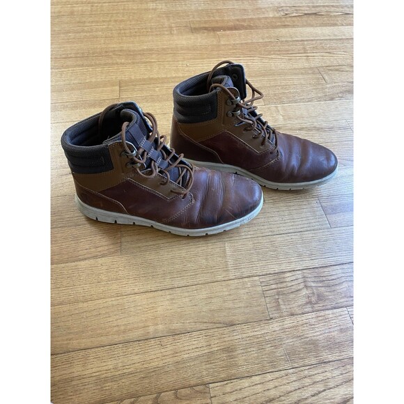 Timberland Graydon Winter Working Brown Boots Mens 7.5 Utility Gorpcore Big Boys